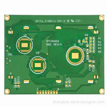 Double-sided Gold-plated Printed Circuit Board